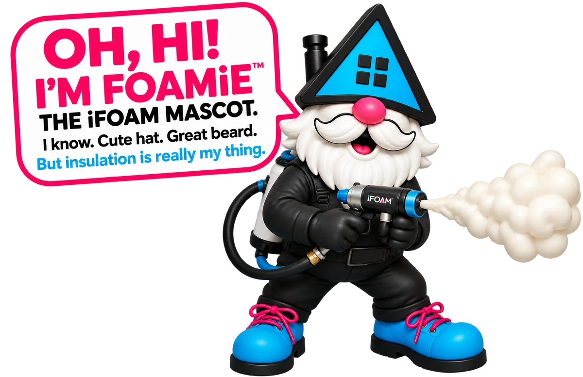 Oh, hi! I'm FOAMiE, the iFOAM mascot